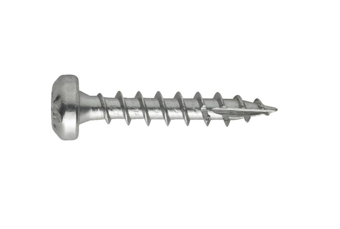 NKT Fasteners SPUN+ elforzinket skrue 4,0 x 20 mm 30 stk.